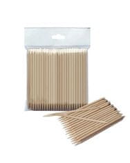 STALEKS Orange Expert Manicure Sticks 110 mm (Wooden Stick) 100 kos