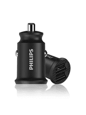 Philips Avto polnilec 2,4A z dvema USB vhodoma