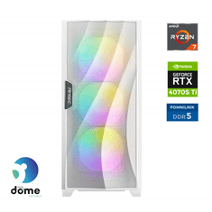 Anni Gamer Extreme namizni računalnik, R7-7800X3D, 32GB, SSD2TB, RTX4070 Ti Super, FreeDOS