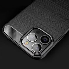 Infostyle Silikonski ovitek "carbon lite" za Samsung Galaxy S23 Plus - Črna