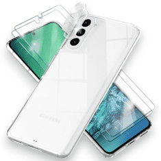 Infostyle Komplet 2 zaščitni foliji + 2 zaščiti za kamero + ovitek "Hard Nalia" za Samsung Galaxy S23