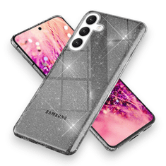 Infostyle Ovitek "Clear Glitter Nalia" za Samsugn Galaxy S24 Plus