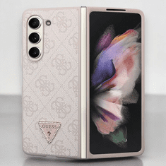 Guess Ovitek Guess "4G Triangle Strass" za Samsung Galaxy Z Fold 5 (GUHCZFD5P4TDPP)