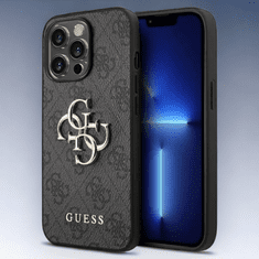 Guess Ovitek Guess "grey 3D" za iPhone 14 Pro (GUHCP14L4GMGGR)