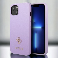 Guess Ovitek Guess "purple mini 3D" za iPhone 13/14/15 (GUHCP13MPS4MU)