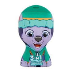 Nickelodeon Paw Patrol Everest 3in1 Shower Gel, Shampoo & Conditioner gel za prhanje, šampon in balzam z vonjem mandljev 300 ml za otroke