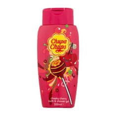 Chupa Chups Bath & Shower Cheeky Cherry gel za prhanje z vonjem češnje 300 ml za otroke