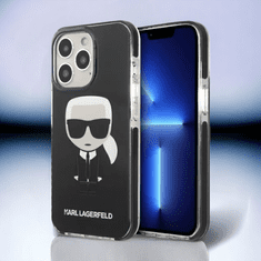 Karl Lagerfeld Ovitek Karl Lagerfeld "Karl" za iPhone 13 Pro Max/12 Pro Max (KLHCP13XTPEIKK)