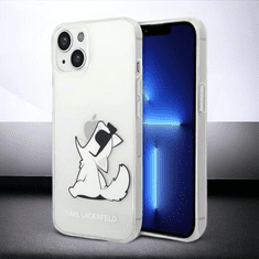 Karl Lagerfeld Ovitek Karl Lagerfeld "Choupette - transparent" za iPhone 14 Plus/15 Plus (KLHCP14MCFNRC)