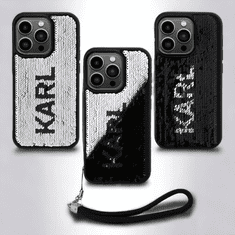 Karl Lagerfeld Ovitek Karl Lagerfeld "Sequins Reversible" za iPhone 15 Pro Max (KLHCP15XPSQRKS)