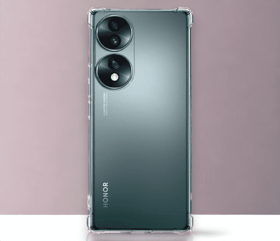 Infostyle Silikonski ovitek Tactical "Plyo" za Honor 70 - Prozorna