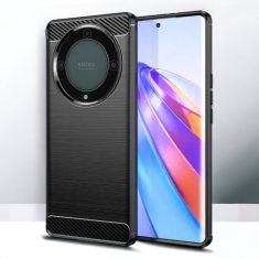 Infostyle Silikonski ovitek "carbon" za Honor Magic 5 Lite - Črna