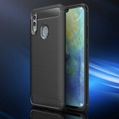 Infostyle Silikonski ovitek "carbon" za Honor 10 Lite - Črna