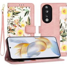 Infostyle Preklopna torbica "Flower Bed" za Honor 90