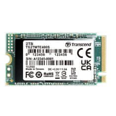 Transcend 400S 2TB PCIe 4.0 M.2 2242 (TS2TMTE400S) SSD