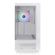 Thermaltake View 270 TG ARGB Snow Mid-ATX okno belo ohišje