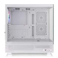 Thermaltake View 270 TG ARGB Snow Mid-ATX okno belo ohišje