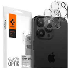 Spigen tR EZ Fit Optik zaščitno steklo, prozorno, za iPhone 16/15, 2 kosa (AGL05761)