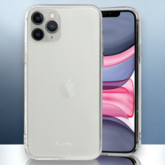 Infostyle Silikonski ovitek "Jelly" za iPhone X/XS - Transparent