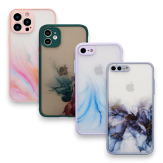 Infostyle Ovitek "Transparent Marble" za iPhone SE 2022/2020/7/8