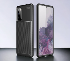 Infostyle Ovitek "Vennus Carbon Elite" za Samsung Galaxy S20 FE - črna