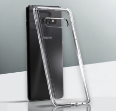 Infostyle Silikonski ovitek za Samsung Galaxy S10 Plus (2mm) - Prozorna