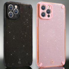 Infostyle Silikonski ovitek "Armor Glitter" za iPhone 12 Pro Max