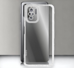 Infostyle Silikonski ovitek "Armor Antishock" za Xiaomi Redmi Note 10 - transparent