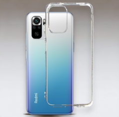 Infostyle Silikonski ovitek za Xiaomi Poco M5S (2mm) - transparent