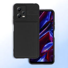 Infostyle Silikonski ovitek "Camera Protected" za Xiaomi Poco X5 - črna