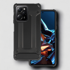 Infostyle Silikonski ovitek "armor carbon" za Xiaomi Poco X5 Pro - Črna