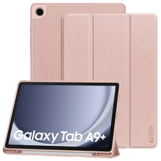 Infostyle Ovitek za tablični računalnik za Samsung Galaxy Tab A9 Plus z držalom za pisalo - roza