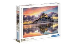 Clementoni Mont Saint- Michel - sestavljanka puzzle 1000 kosov