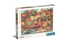 Clementoni Good times Harbor - sestavljanka puzzle 1500 kosov