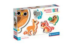 Clementoni Moje prve baby puzzle - Forest Animals