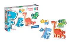 Clementoni Moje prve baby puzzle - Dinozavri