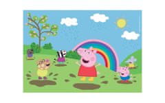 Clementoni Peppa Pig sestavljanka puzzle 2 x 60 kosov