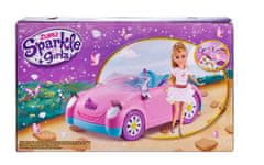 Zuru Punčka Sparkle Girlz z vozilom, set, 27 cm