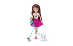 Zuru Punčka princesa Sparkle Girlz s kužkom, set, 27 cm