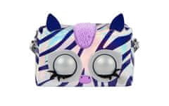 Spin Master Interaktivna modna torbica Purse Pets - Metallic Magic Zebra