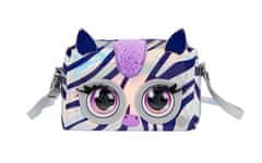 Spin Master Interaktivna modna torbica Purse Pets - Metallic Magic Zebra