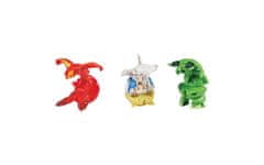 Spin Master Set Bakugan Starter Pack Hammerhead, Bruiser, Ventri, Spin Master