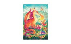 Clementoni A dragon family - sestavljanka puzzle 60 kosov