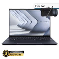 ASUS ExpertBook B5 14" (35,56cm) na dotik WUXGA Core 7 150U 16GB 1TB Windows 11 Pro torbica, pisalo prenosni računalnik (B5404CVA-WB73D0X)