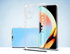 Infostyle Silikonski ovitek za Realme 10 Pro Plus 5G (2mm) - transparent