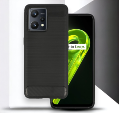 Infostyle Ovitek "Carbon lite" za Realme 9 4G - Črna