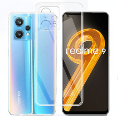 Infostyle Silikonski ovitek za Realme 9 Pro Plus (2mm) - Prozorna