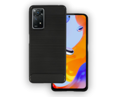 Infostyle Ovitek "Carbon lite" za Xiaomi Redmi Note 11 Pro/ Redmi Note 11 Pro 5G - Črna