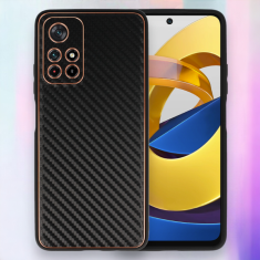 Infostyle Ovitek "Leather Carbon" za Xiaomi Redmi Note 11 5G