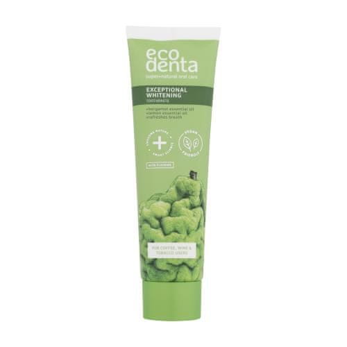 Ecodenta Toothpaste Exceptional Whitening zobna pasta proti madežem pijač in tobaka